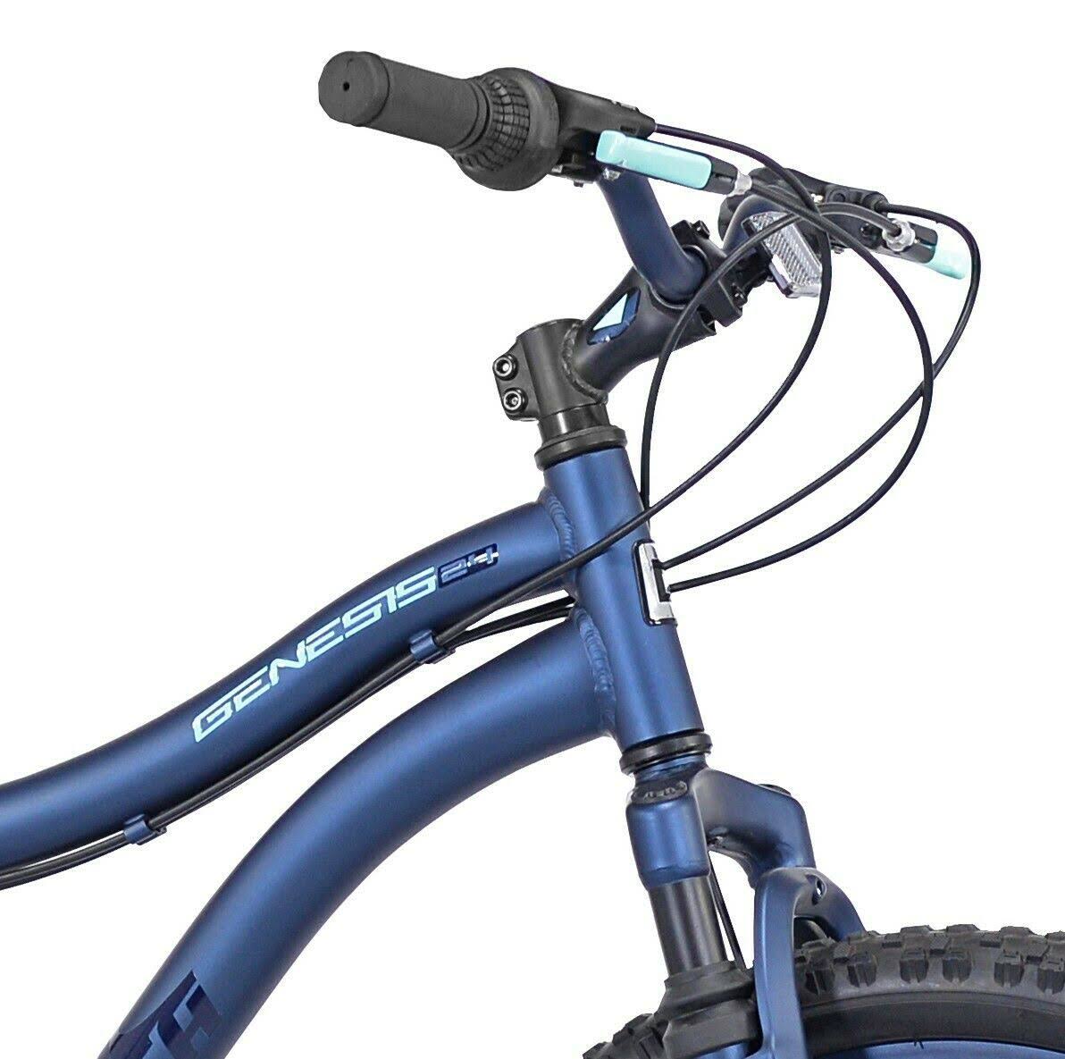 Genesis 24x22 Bella Vista Girl&s Full Suspension Mountain Bike, Blue