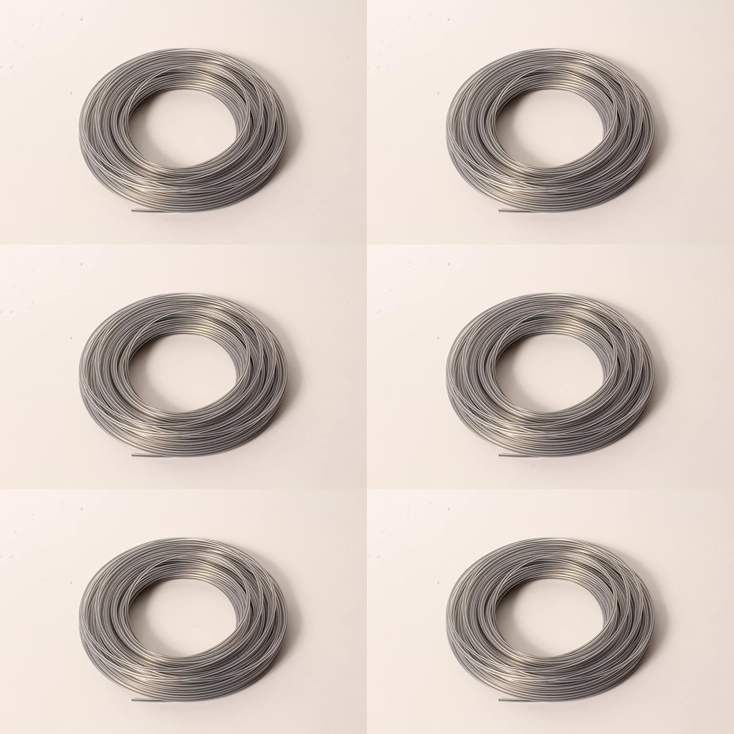 Oregon 6PK 22-995 Magnum Gatorline Square Trimmer Line .095" x 113' Spool 1/2Lb Pack of 2