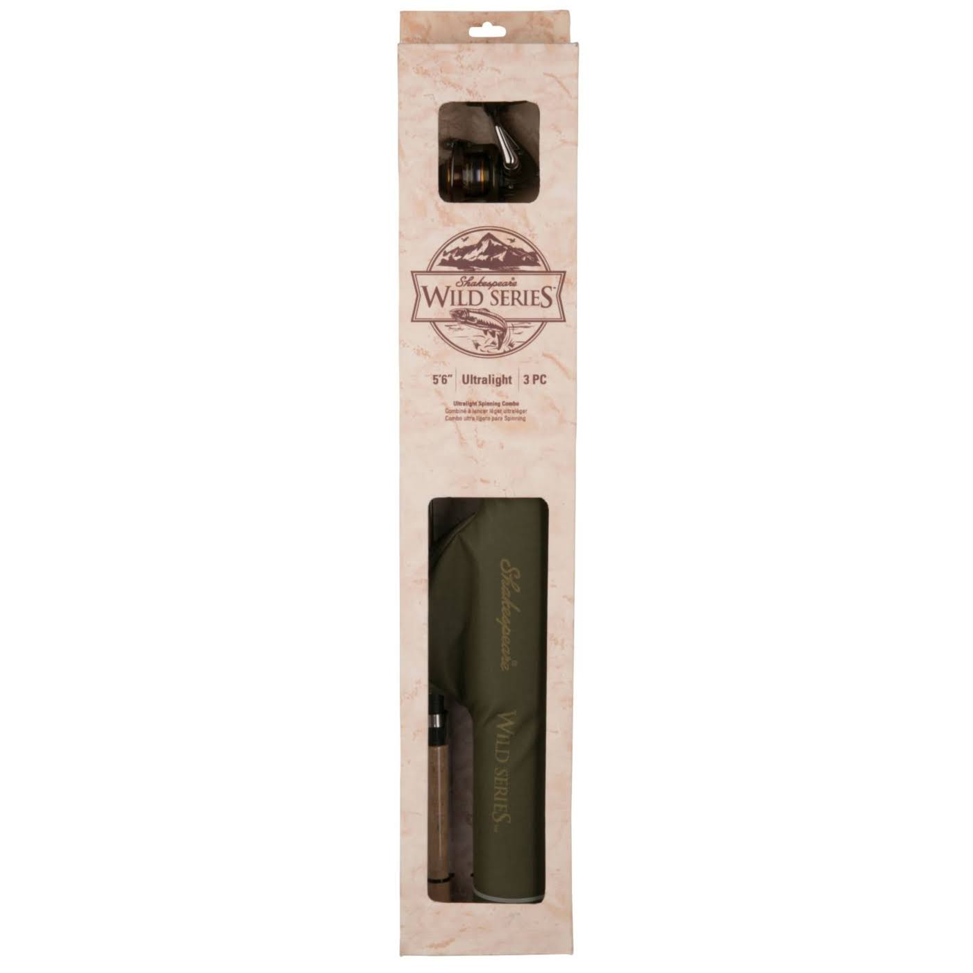 Shakespeare Wild Series Walleye Spinning Combo