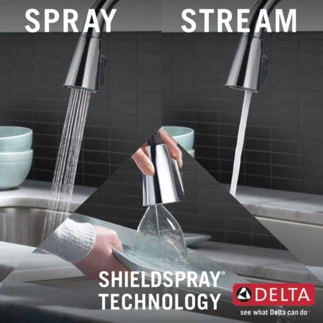 Delta Lenta Single-Handle Pull-Down Kitchen Faucet - Shop Hardware Tools Online Store