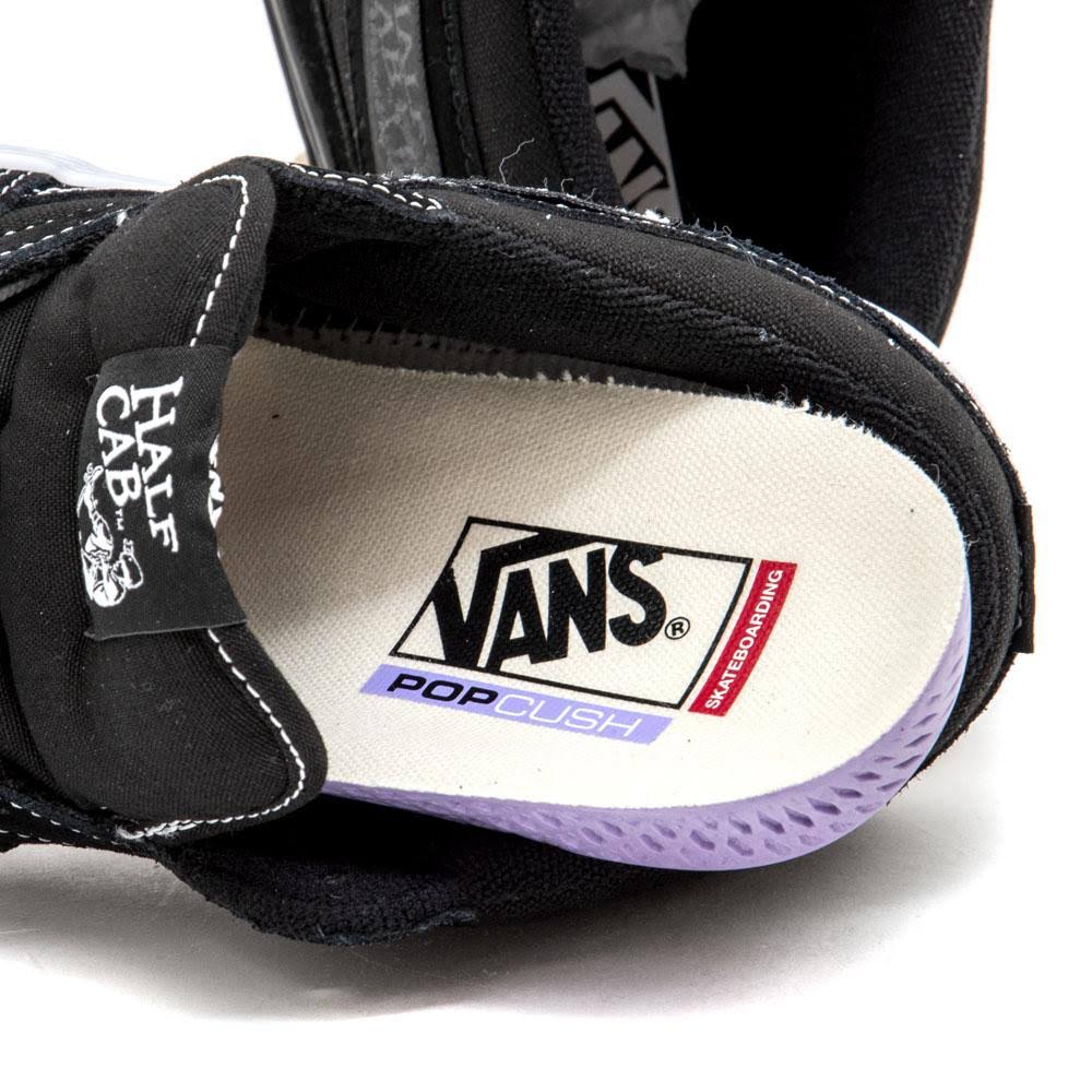 Skate Half Cab (Black / White) 5