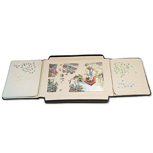 Bits and Pieces 1000 Piece Puzzle Caddy-Porta-Puzzle Jigsaw Caddy Accessory Table