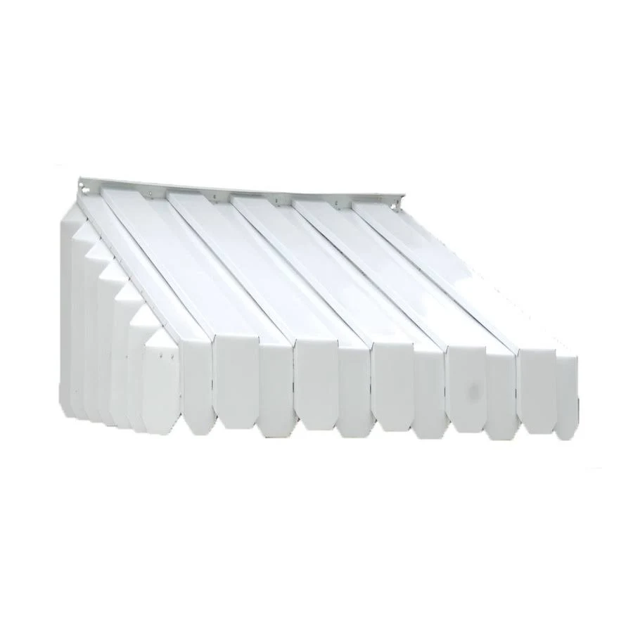 Americana Building Products Aluma Vent Re 45-in Wide x 36-in Projection White Solid Slope Window/Door Fixed Awning | ARE263645W