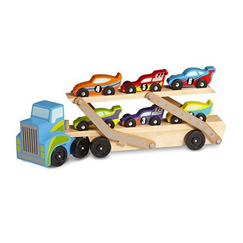 Melissa u0026 Doug Race Car Carrier
