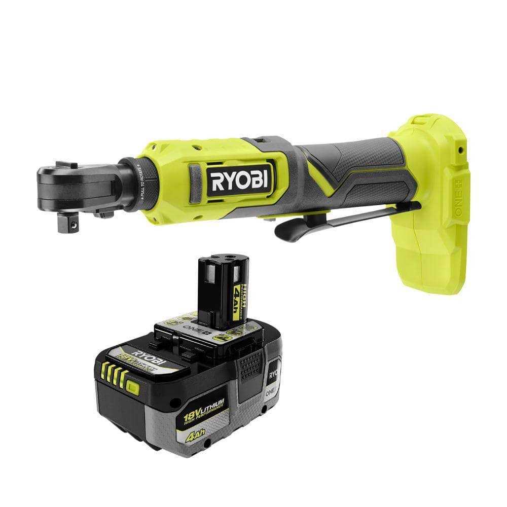 Ryobi ONE+ 18V Cordless Multi Size Ratchet with ONE+ 18V Ah Lithium-Ion Battery - Shop Hardware Tools Online Store