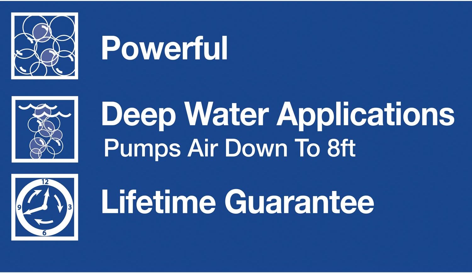 Tetra Whisper AP150 aquarium Air Pump, For Deep Water Applications