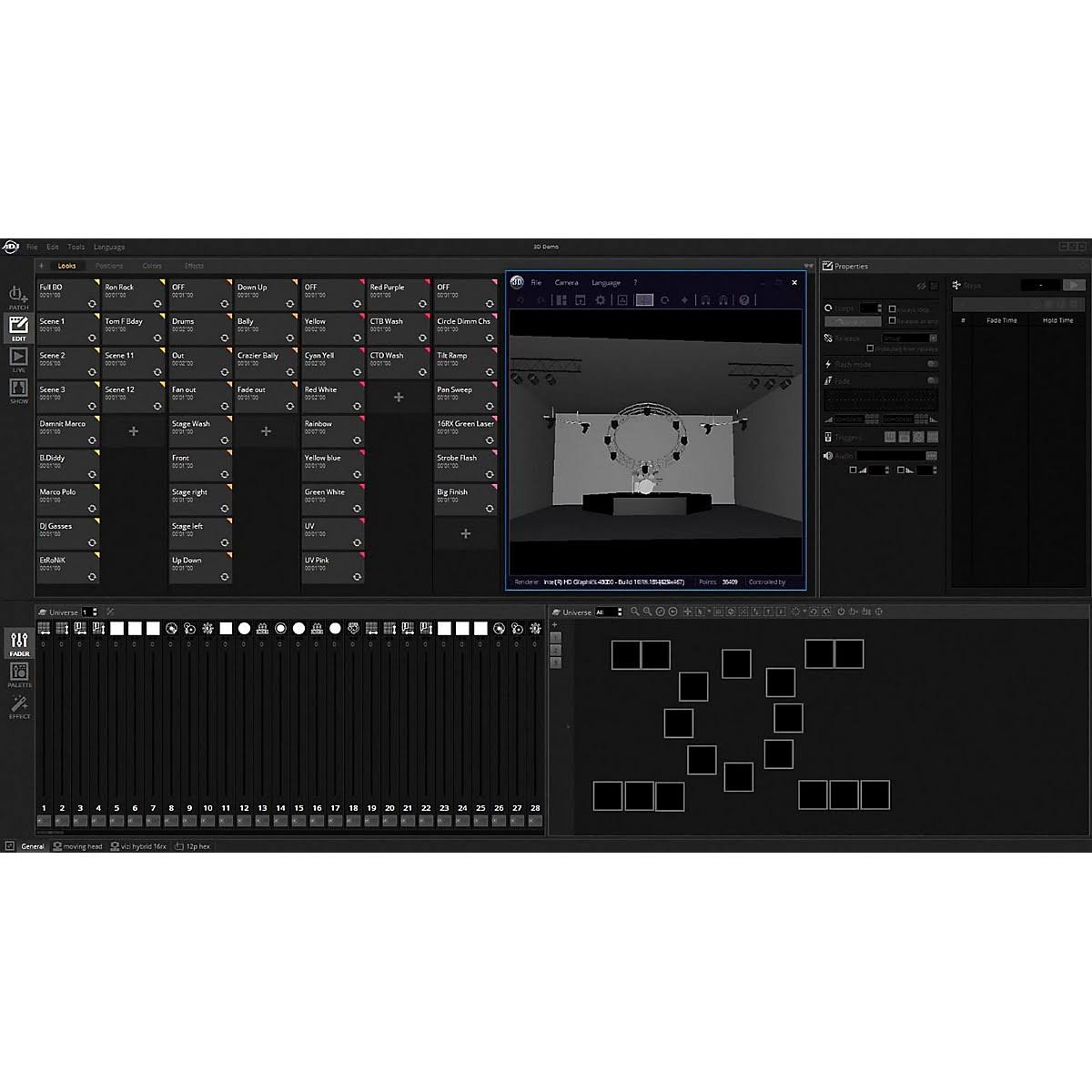 American DJ Adj myDMX 3.0 - DMX Control Software