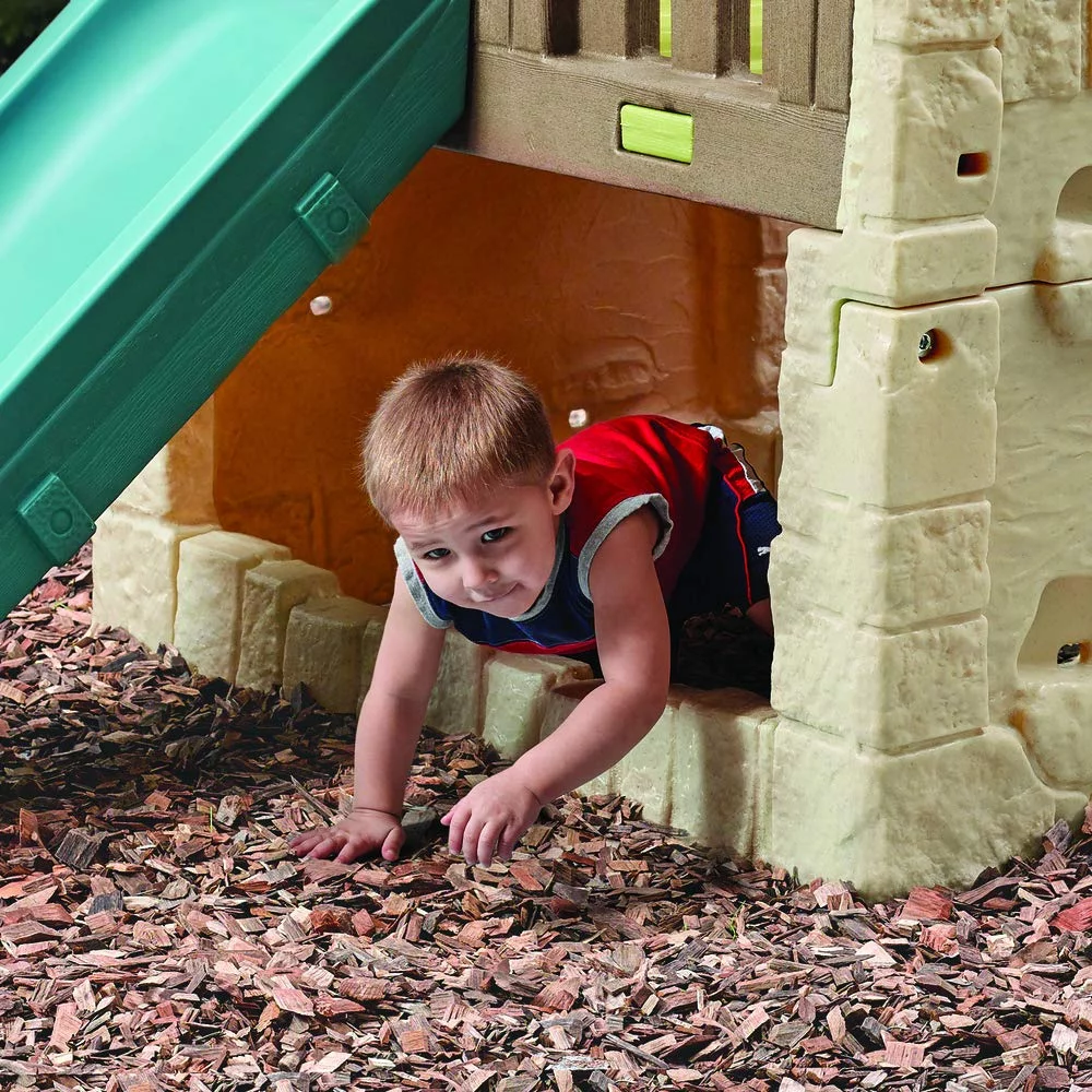 Step2 Naturally Playful Woodland Climber II Outdoor Activity Center with Slide