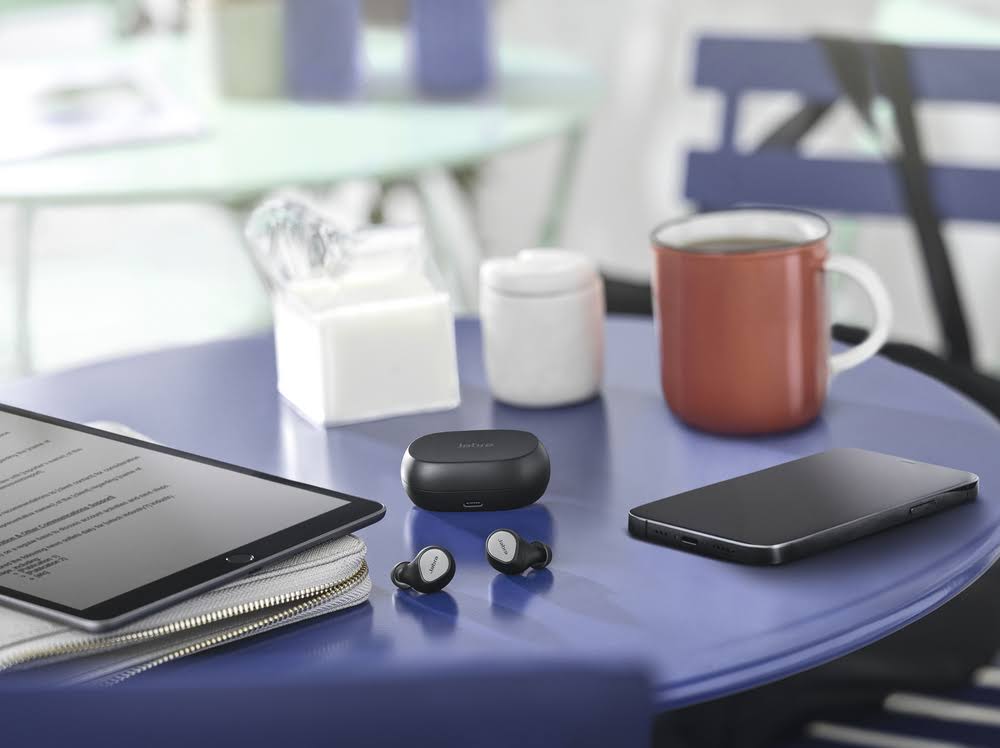 Jabra Elite 7 Pro - True wireless earphones with mic - in-ear - Bluetooth - active noise canceling - noise isolating - titanium