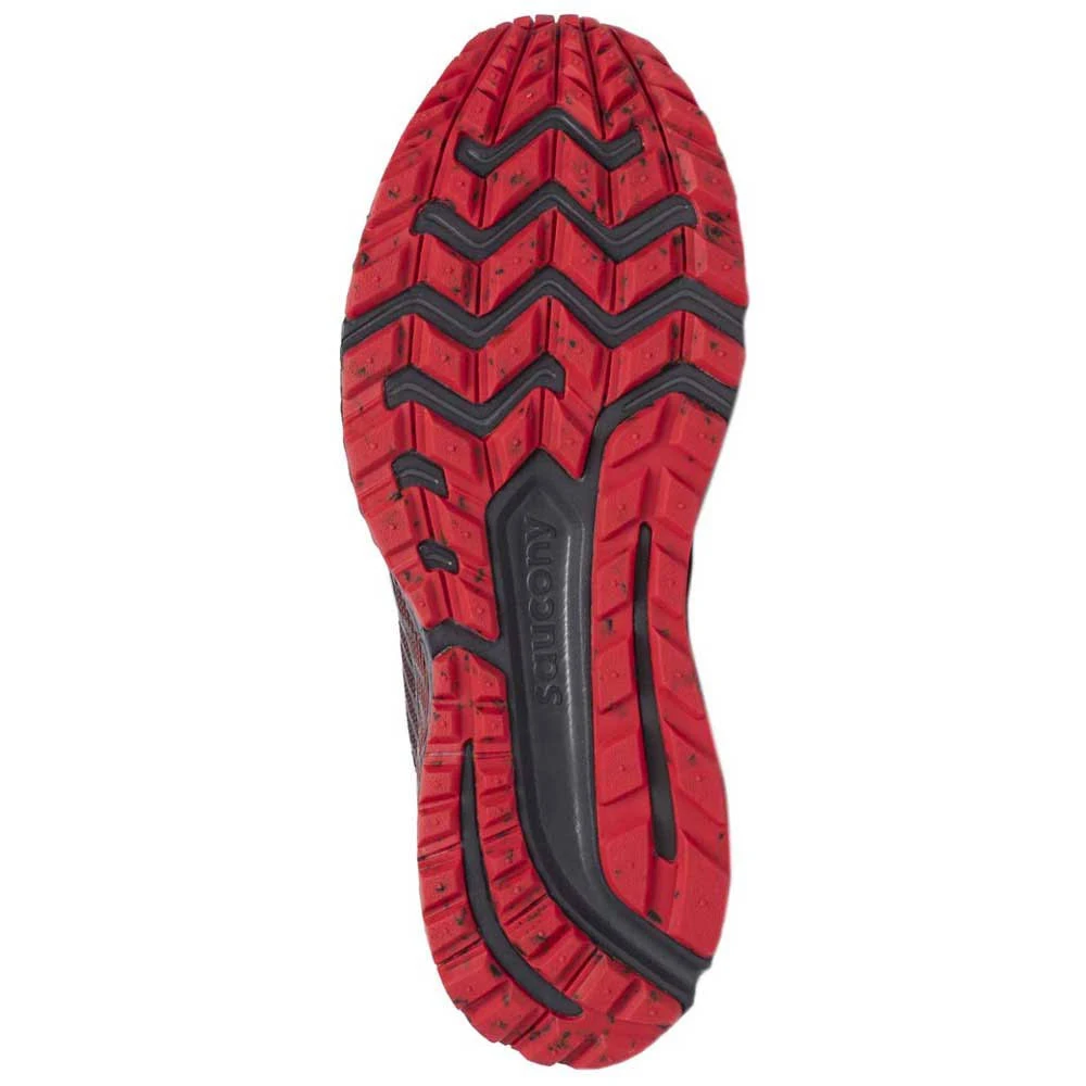 Men&s Saucony Guide 13 TR Black/Red 7.5 D