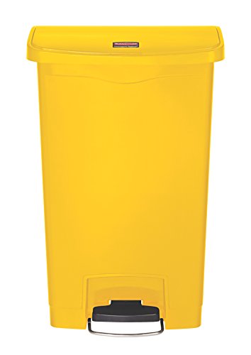 Rubbermaid Commercial Products Slim Jim Step-On Plastic Trash/Garbage Cans