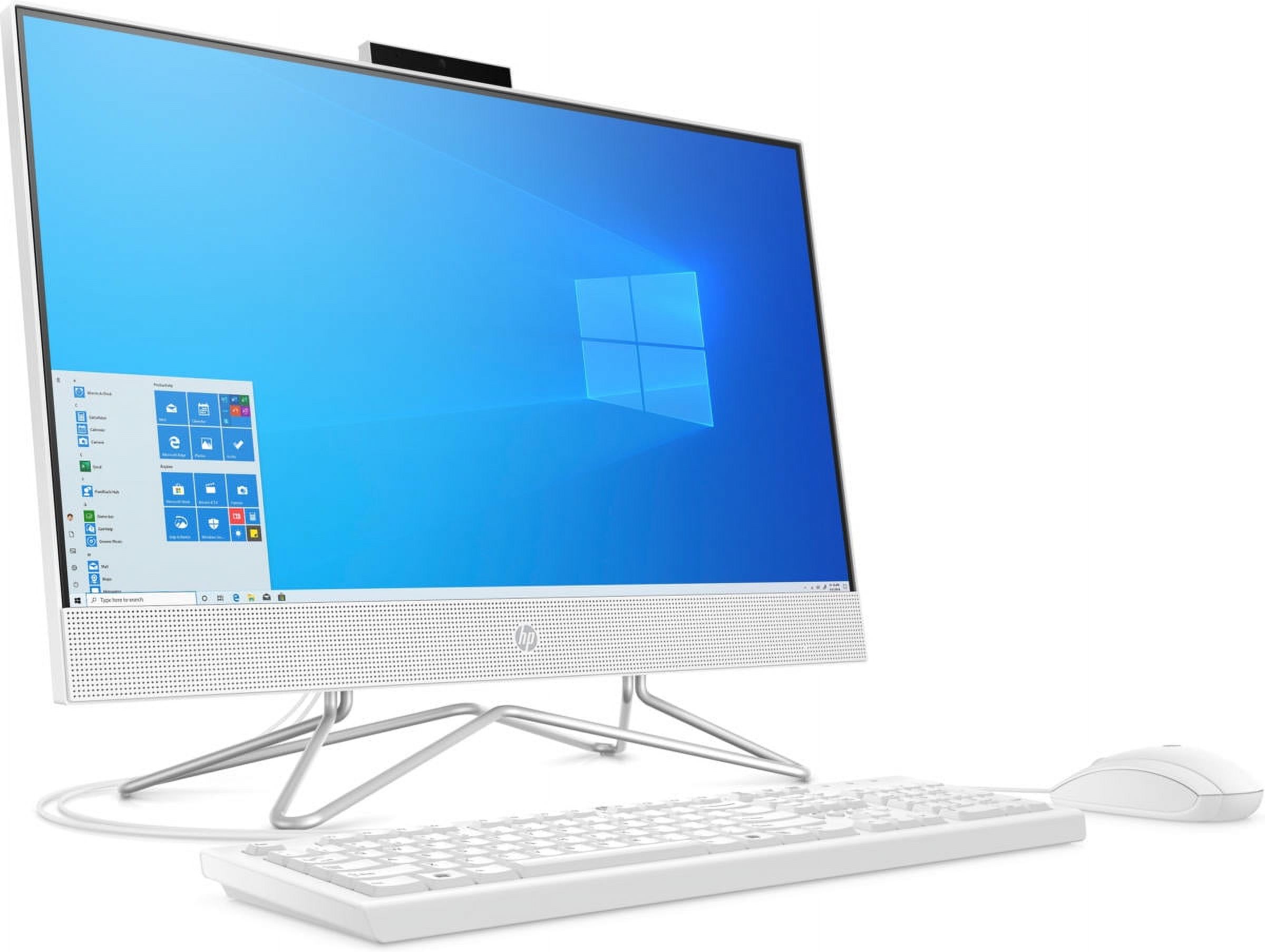 Restored HP 24-DD0017C 23.8" FHD VA WLED All-In-One Desktop AMD Ryzen 3 3250U 2.6 GHz AMD Radeon Graphics 8GB SDRAM 1TB SATA HDD Windows 10 Home 64