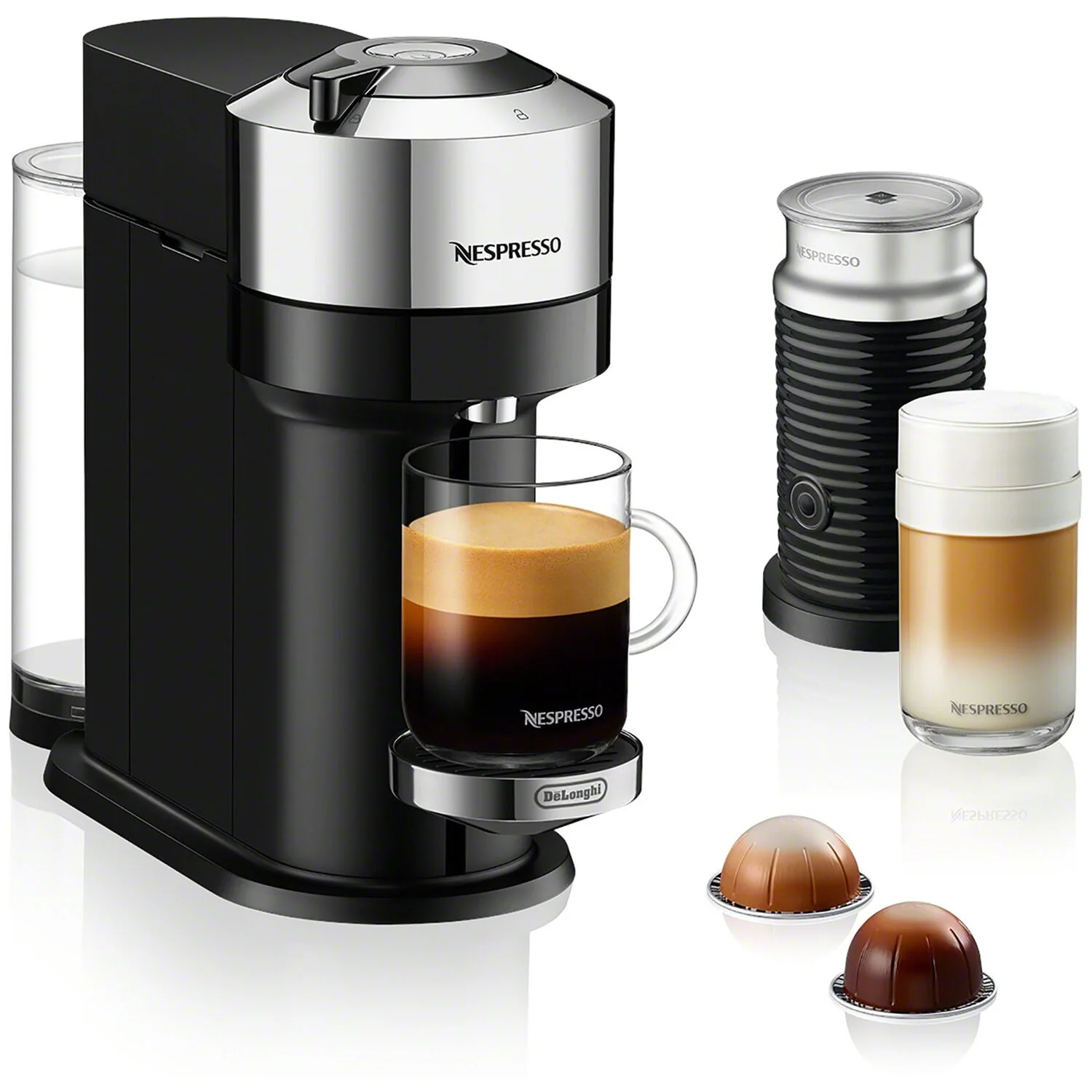 Nespresso Vertuo Next Coffee and Espresso Maker by DeLonghi, Dark Gray