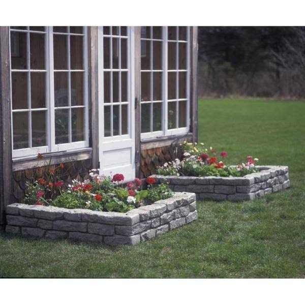 RTS Home Accents Rock Lock Raised Garden Bed Kit