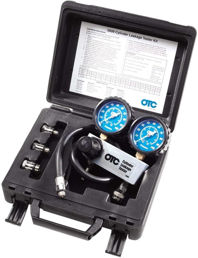 OTC 5609 Cylinder Leakage Tester Kit , black Pack of 2