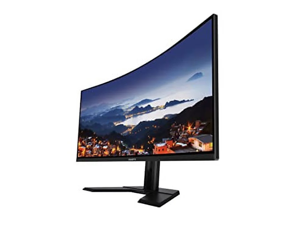 GIGABYTE G34WQC A 34" 144Hz Ultra-Wide Curved Gaming Monitor, 3440 x 1440 VA 1500R , 1ms (MPRT) Response Time, 90% DCI-P3, VESA Display HDR400, FreeSync Premium, BLACK (G34WQC A-SA)