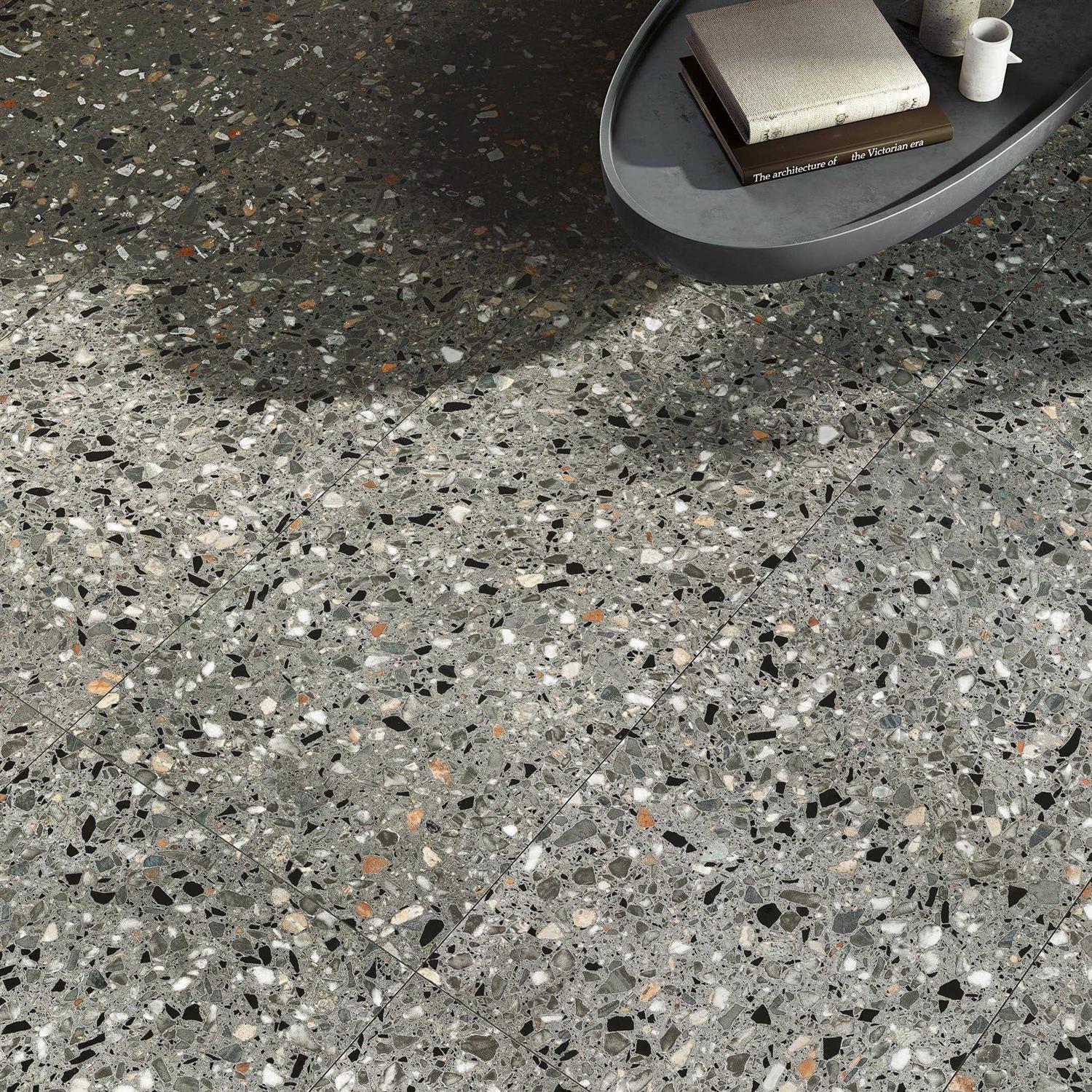 Venice 24 x 24 Terrazzo Look Porcelain Italian Tile Encore Surfaces - Shop Hardware Tools Online Store
