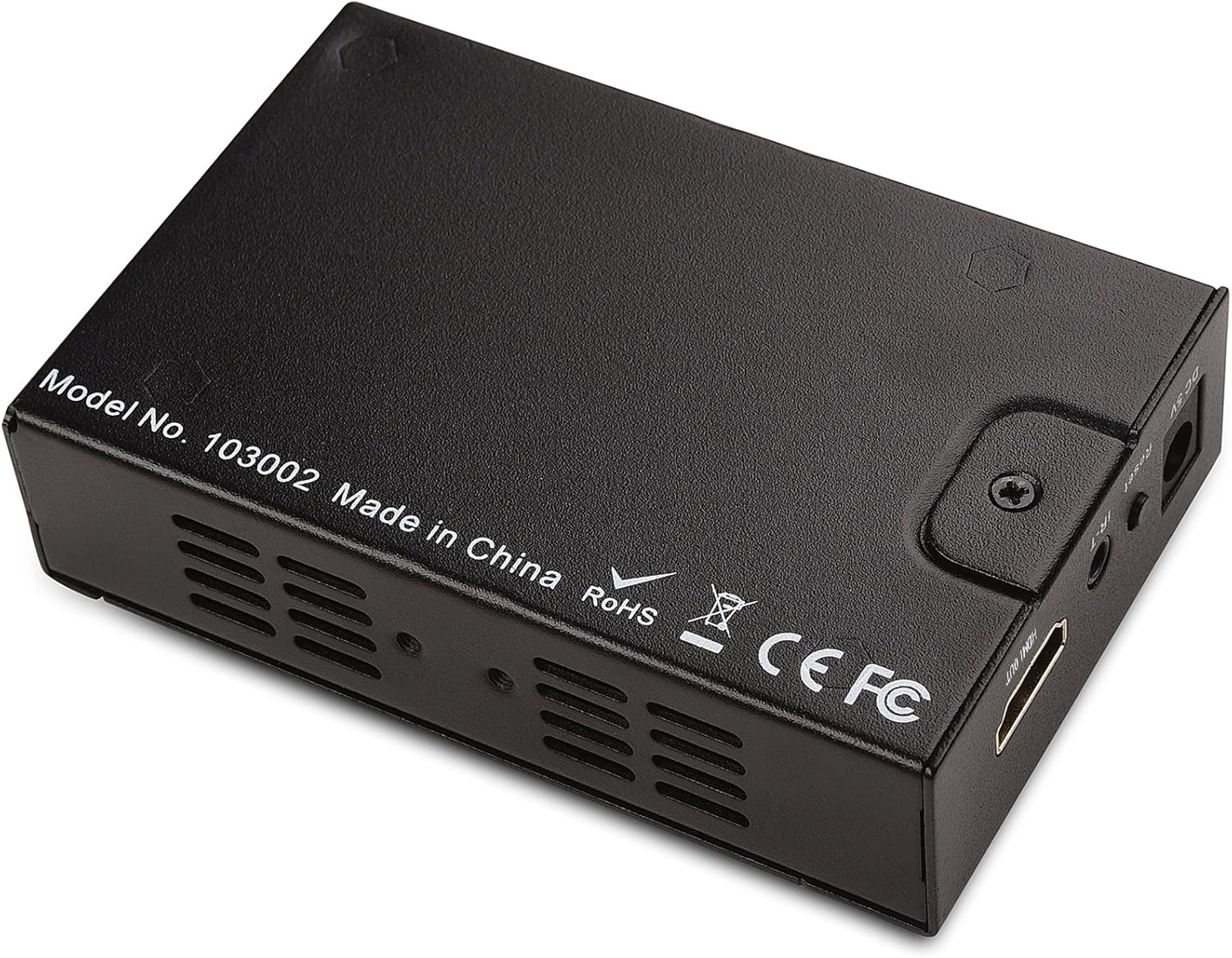 Cable Matters Receiver Box for HDMI Extender Over Ethernet Cable (HDMI Over Ethernet, HDMI Over TCP/IP) up to 300 Feet Pack of 2
