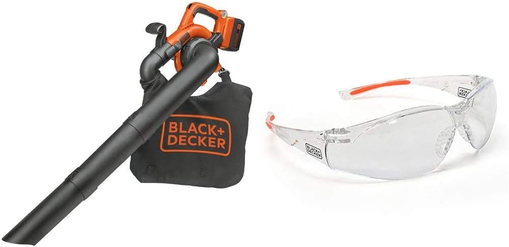 BLACK+DECKER 40V Leaf Blower/Leaf Vacuum Kit, Cordless (LSWV36)