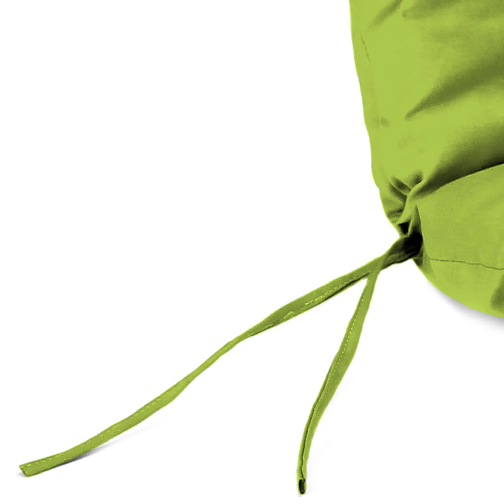 Jordan Manufacturing Sunbrella 72" x 22" Canvas Macaw Green Solid Rectangular Outdoor Chaise Lounge Cushion with Ties and Hanger Loop