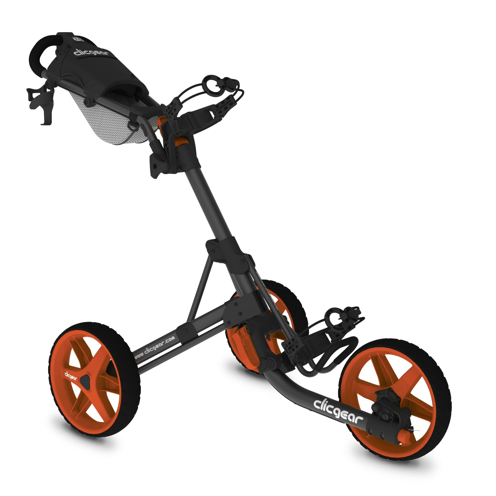 Clicgear Model 3.5+ Golf Push Cart Charcoal-Lime