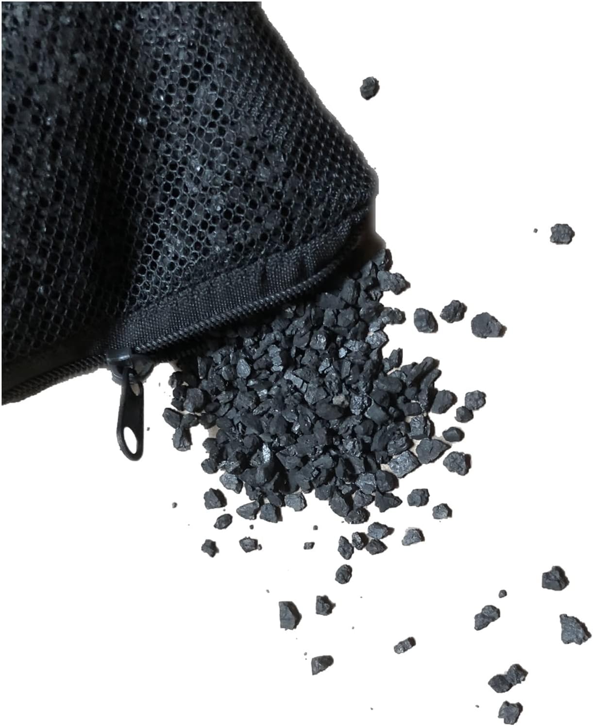 40 LB Premium Granulated Activated Carbon Charcoal for Aquarium Fish Tank Fish Pond Reef Filter Bulk Filter Media in 40 Free Filter Media Bags - Perfect for eliminating cat Litter Smell