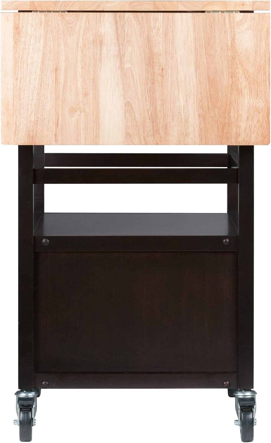 Winsome Bellini Kitchen Cart, Black