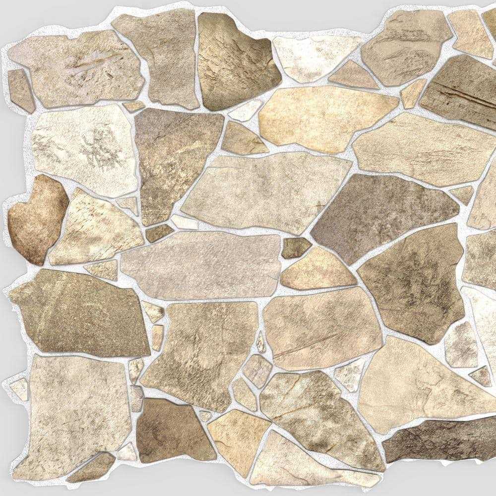 Dundee Deco 3D Falkirk Renfrew 39 in. x 25 Faux Stone PVC Decorative Wall Paneling - Shop Hardware Tools Online Store