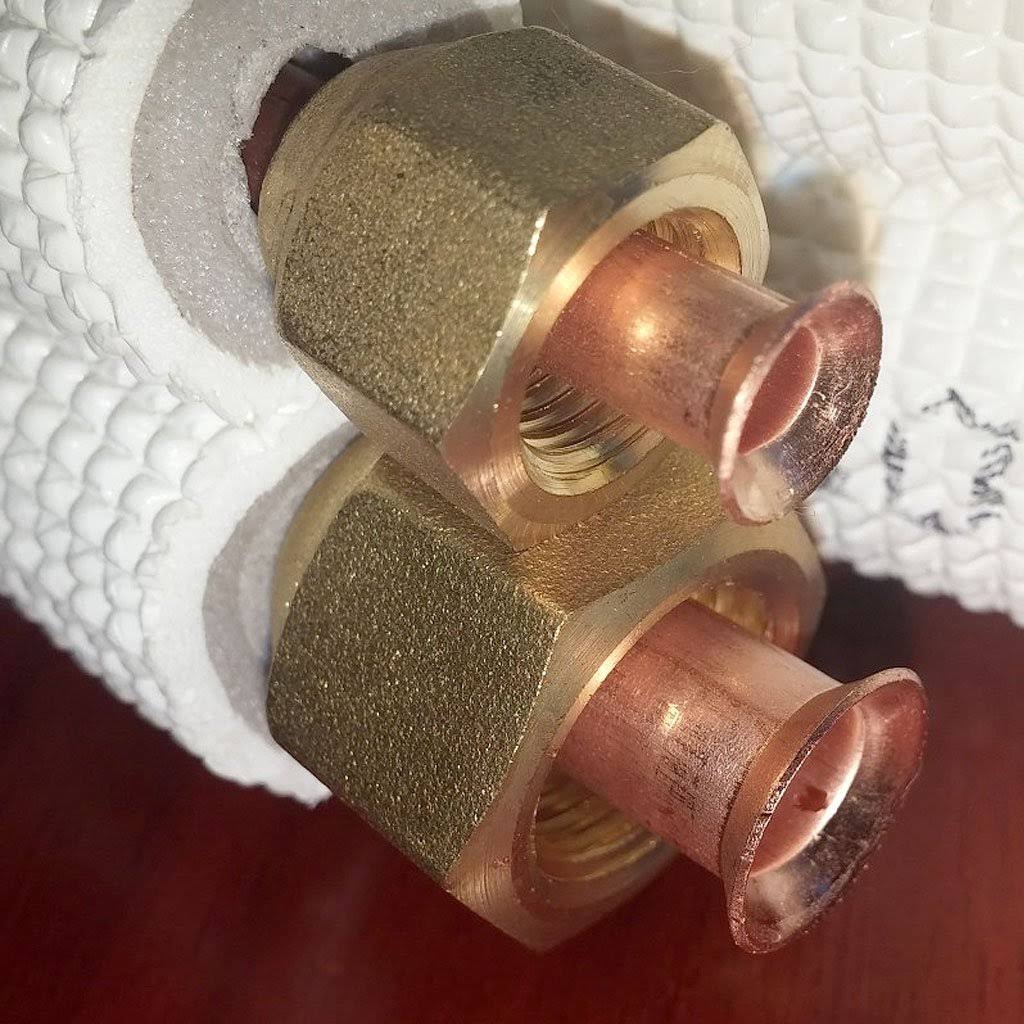 Copper PIPING Kit for Mini Split Installation 1/4 - 3/8 / 50 ft