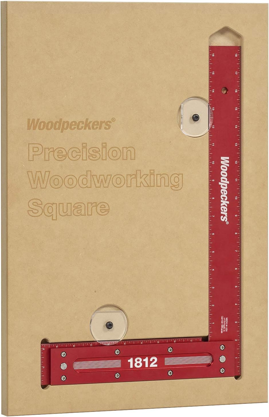 Precision Woodworking Square 18 with Case