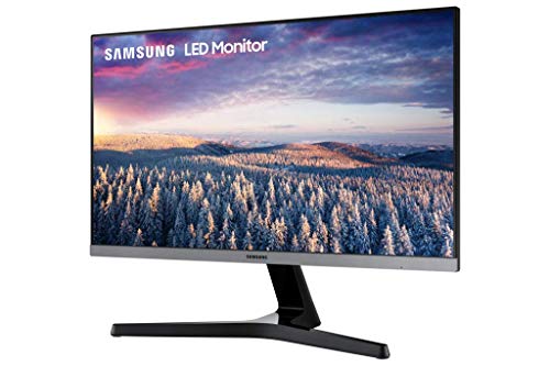Samsung 24" FHD Monitor with Bezel-LESS Design - LS24R350FHNXZA (Renewed)