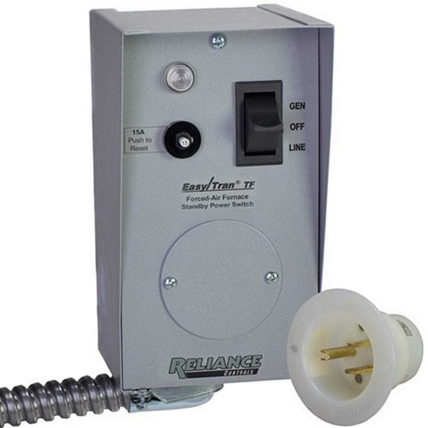 Reliance Controls TF201W Easy/Tran Transfer Switch - Shop Hardware Tools Online Store