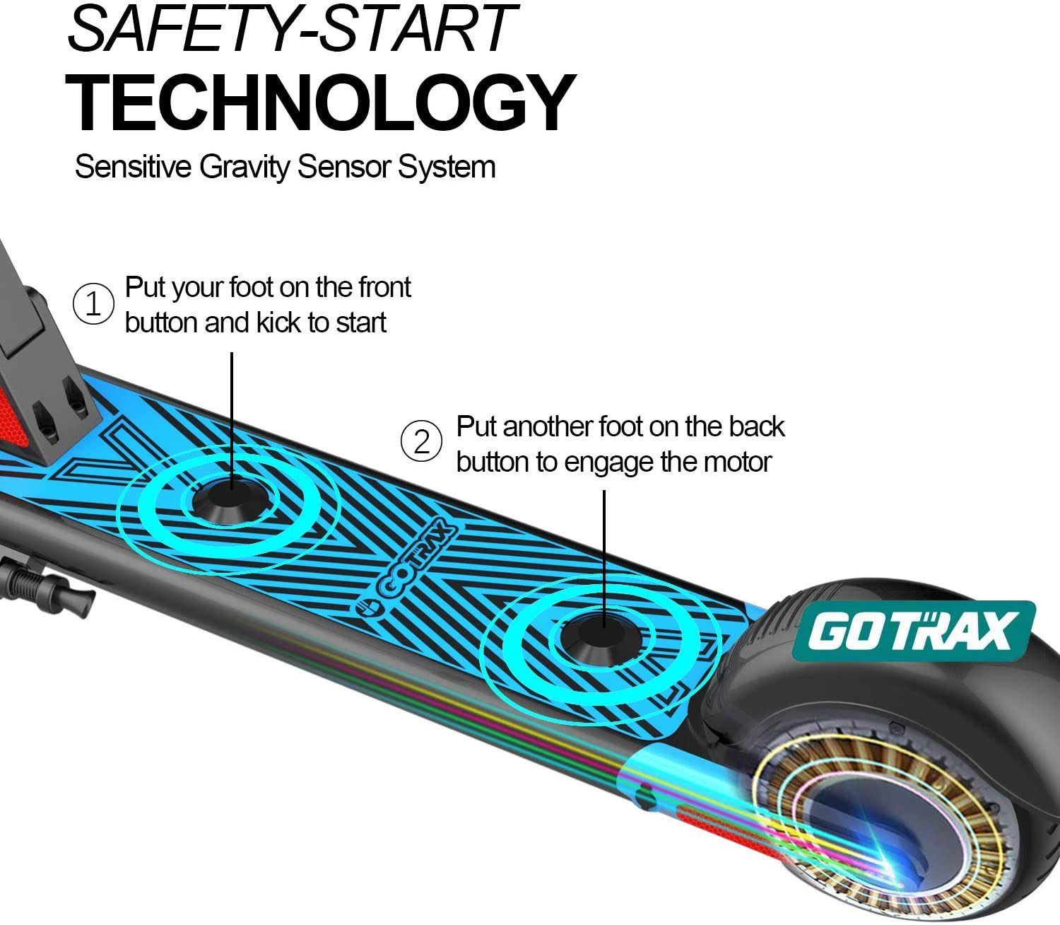 Gotrax GKS Electric Scooter for Kids - Blue