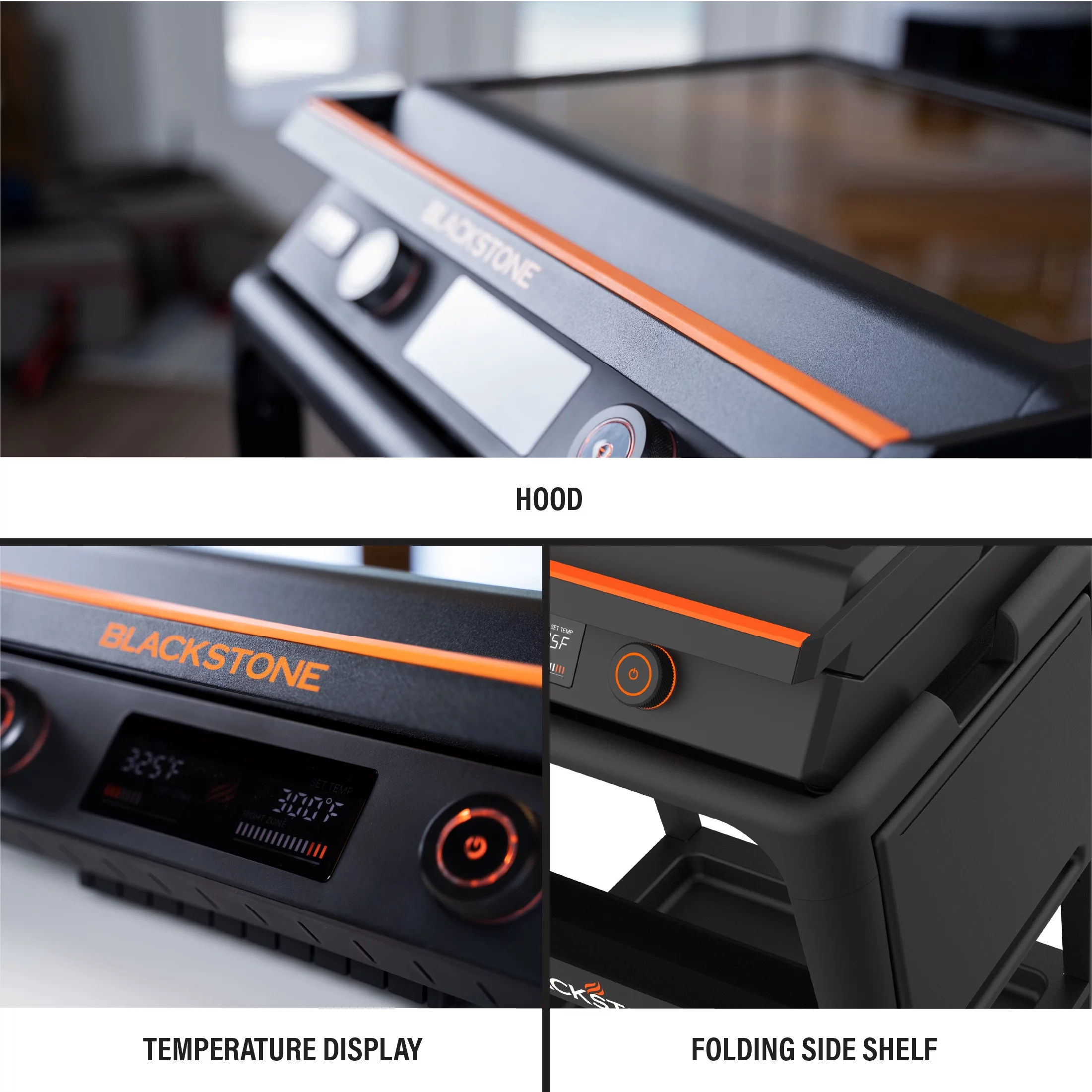 Blackstone E-Series 2-Burner 22 Electric Tabletop Griddle with Prep Cart