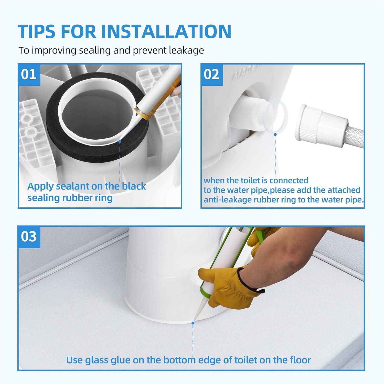 Dextrus Portable RV Toilet with Pedal Flush Gravity Flush Toilet High Profile for Caravan Travel - Shop Hardware Tools Online Store