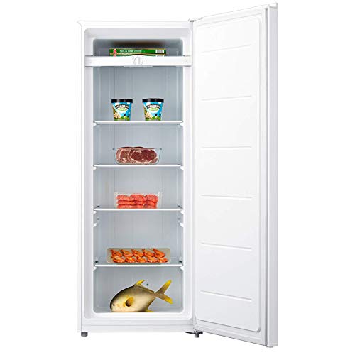 Koolatron Compact Upright Freezer, White