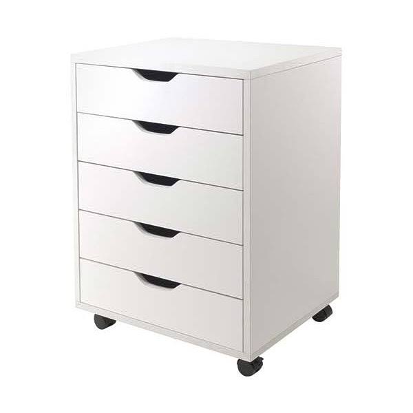 Doba-BNT 5-drawers Halifax Cabinet, White