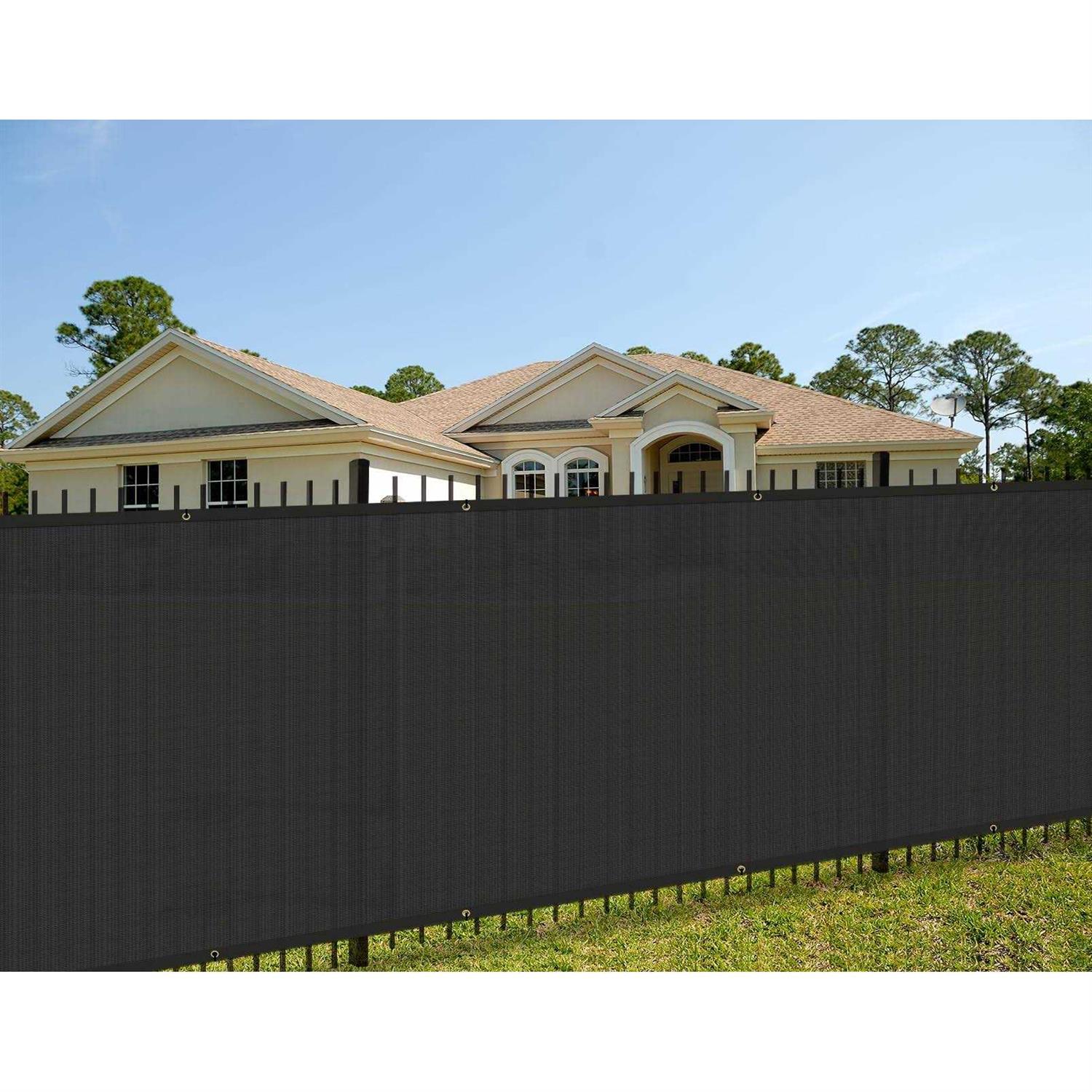 Coarbor 50 Privacy Fence Screen With Brass Grommets Heavy Duty 150 Gsm Pefect for Outdoor Back Yard Patio and Deck - Shop Hardware Tools Online Store