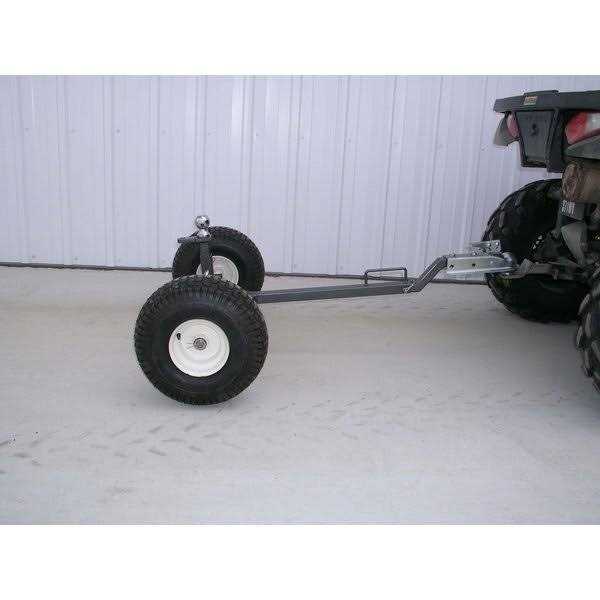 Tow Tuff TMD-800ATV ATV Weight Distributing Adjustable Trailer Dolly - Shop Hardware Tools Online Store