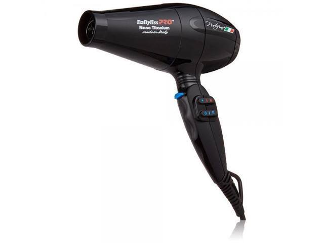 Babyliss Pro Nano Titanium Portofino Dryer, Black