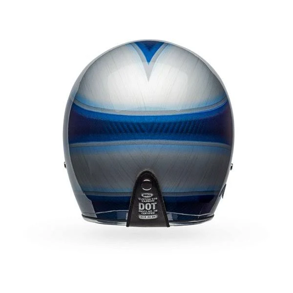 Bell Custom 500 Carbon Helmet RSD Gloss Candy Blue Carbon Jager Small