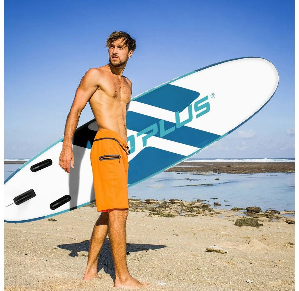 Inflatable 10-Foot Stand Up Paddle Board - Yellow
