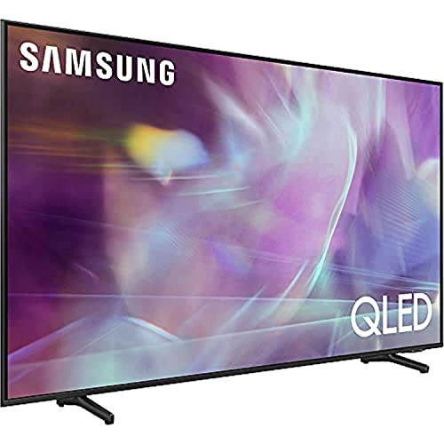 Samsung Q60AA QLED Q60 Series 4K Smart TV Titan Gray with a Samsung Soundbar (2021)