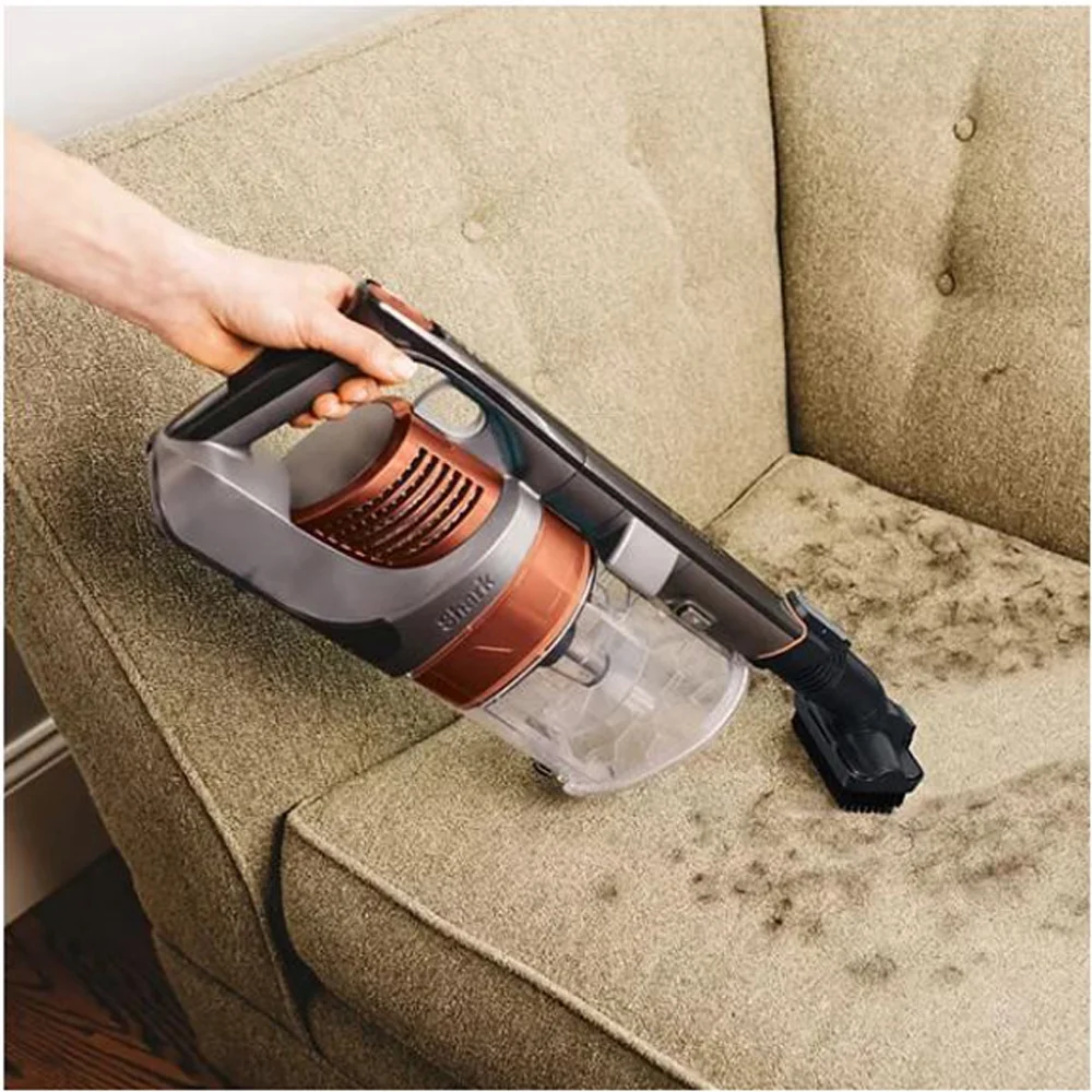 Restored Shark IZ142 Impact Pet Pro Cordless Vacuum with Zero-M Orange (Refurbished)