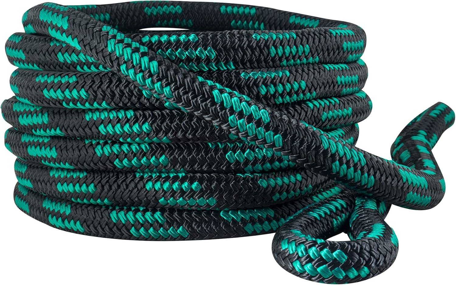 American Lifting Off-Road Kinetic Recovery Rope – Heavy Duty Tow Strap 33,200 Lbs 1 x 30’ – Great for Vehicles, Trucks, Jeep, SUVs, Offroad, ATVs, UTVs, Black and Green