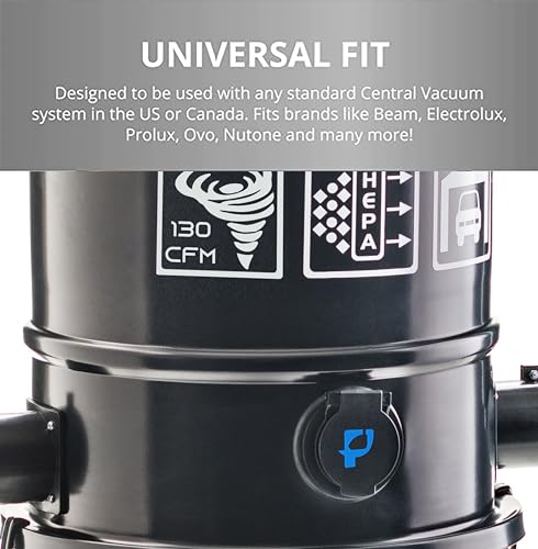 Prolux Black Central Vacuum System