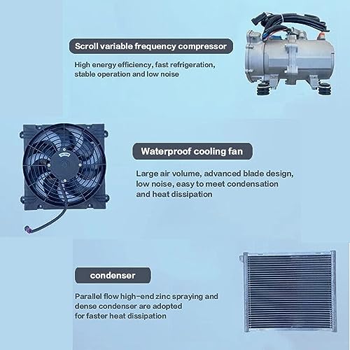 Treeligo 24V / 12V Rooftop RV Air Conditione EAC002.18