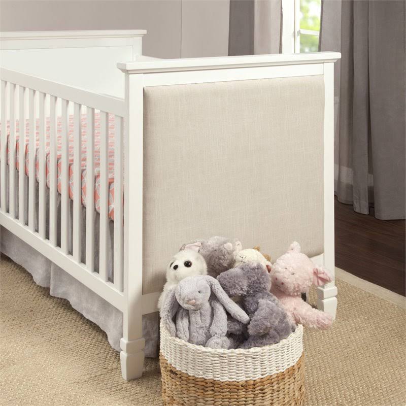 Davinci Lila 3-in-1 Convertible Crib, White Oatmeal