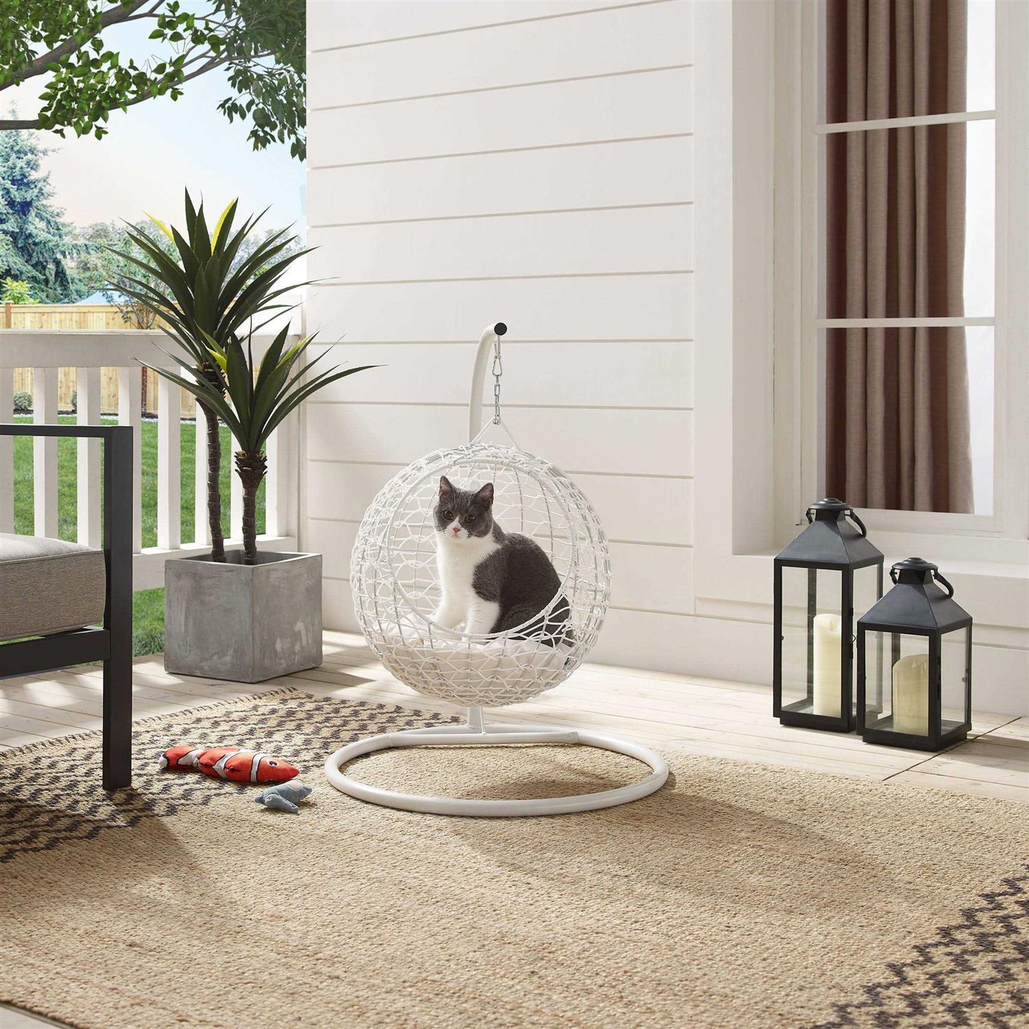 Sam's Pets Nala Hanging Egg Cat Condo - Pet Supplies online store