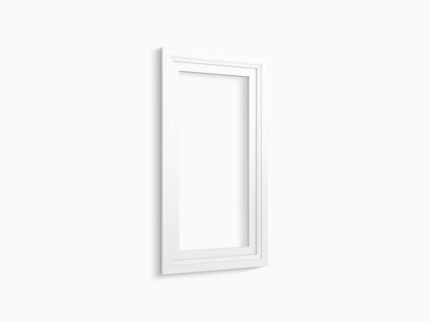 Kohler Claret Suede Damask Medicine Cabinet Surround, 15x22 Wide